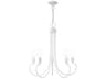 Livex Lighting Bari 5-Light White Chandelier