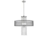 Livex Lighting Bella Vista 4-Light Brushed Nickel Crystal Chandelier