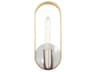Livex Lighting Ravena 1-Light Brushed Nickel Wall Sconce