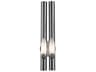 Livex Lighting Acra 2-Light Black Chrome Wall Sconce