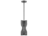 Livex Lighting Acra 3-Light Black Chrome Cylinder Mini Pendant