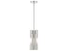 Livex Lighting Acra 3-Light Brushed Nickel Cylinder Mini Pendant