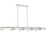 Livex Lighting Acra 10-Light Brushed Nickel Island Pendant