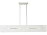 Livex Lighting Soma 4-Light Brushed Nickel Geometric Island Pendant