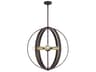 Livex Lighting Modesto 5-Light Bronze Round Pendant