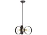 Livex Lighting Modesto 3-Light Bronze Round Pendant