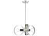 Livex Lighting Modesto 3-Light Brushed Nickel Pendant