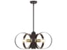 Livex Lighting Modesto 6-Light Bronze Round Pendant