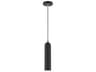Livex Lighting Ardmore 1-Light Black Cylinder Mini Pendant