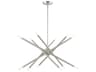 Livex Lighting Soho 12-Light Brushed Nickel Candelabra Sputnik Chandelier