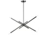 Livex Lighting Soho 8-Light Black Chrome Linear Sputnik Island Pendant