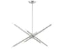 Livex Lighting Soho 8-Light Brushed Nickel Linear Island Pendant