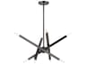 Livex Lighting Monaco 8-Light Black Chrome Candelabra Sputnik Chandelier