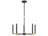 Livex Lighting Karlstad 5-Light Bronze Satin Brass Candelabra Chandelier