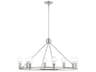 Livex Lighting Lansdale 8-Light Brushed Nickel Chandelier
