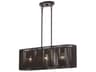 Livex Lighting Acordia 3-Light English Bronze Linear Island Pendant