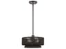 Livex Lighting Florell 1-Light English Bronze Drum Pendant