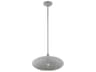 Livex Lighting Charlton 1-Light Nordic Gray Brushed Nickel Globe Pendant
