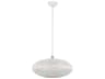 Livex Lighting Charlton 3-Light White Brushed Nickel Globe Pendant