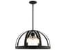 Livex Lighting Stoneridge 5-Light Textured Black Pendant