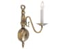 Livex Lighting Williamsburgh 1-Light Antique Brass Wall Sconce