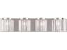 Livex Lighting Ashton 4-Light Brushed Nickel Crystal Vanity Light