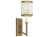 Livex Lighting Grammercy 1-Light Hand Painted Palacial Bronze Crystal Wall Sconce
