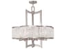 Livex Lighting Grammercy 6-Light Brushed Nickel Crystal Chandelier