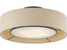 Livex Lighting Ellsworth 4-Light Bronze Drum Semi Flush Mount