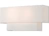Livex Lighting Meridian 2-Light Brushed Nickel Wall Sconce