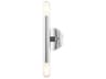 Livex Lighting Copenhagen 2-Light Polished Chrome Wall Sconce