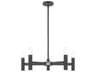 Livex Lighting Copenhagen 5-Light Scandinavian Gray Candelabra Chandelier