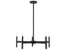 Livex Lighting Copenhagen 5-Light Black Candelabra Chandelier