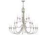 Livex Lighting Cranford 20-Light Brushed Nickel Candelabra Tiered Chandelier