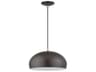Livex Lighting Domma 1-Light Bronze Drum Pendant