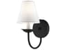 Livex Lighting Mendham 1-Light Black Wall Sconce