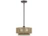 Livex Lighting Florell 1-Light English Bronze Drum Pendant