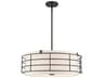 Livex Lighting Blanchard 5-Light English Bronze Drum Pendant