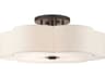 Livex Lighting Solstice 6-Light English Bronze Semi Flush Mount