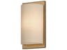 Livex Lighting Bellingham 1-Light Antique Gold Leaf Wall Sconce