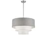 Livex Lighting Brookmeade 4-Light Brushed Nickel Pendant