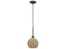 Livex Lighting Summervine 1-Light Bronze Linear Mini Pendant