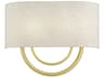Livex Lighting Stratton 2-Light Soft Gold Wall Sconce