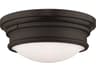 Livex Lighting Astor 3-Light Bronze Glass Bowl Flush Mount