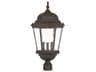 Livex Lighting Hamilton 3 - Light Outdoor Post Light