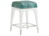 Lexington Avondale Leather Maple Wood Counter Stool