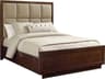 Lexington Laurel Canyon Beige Solid Wood Upholstered Queen Panel Bed