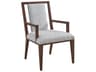 Lexington Rendezvous Boswell Blue Upholstered Arm Dining Chair