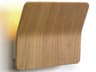 Luxcambra Kito 1-Light White Wood Wall Sconce