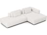Luxcor Modluxe Siena Modular Sofa 08 Chalk Fabric / Right-Facing Chaise